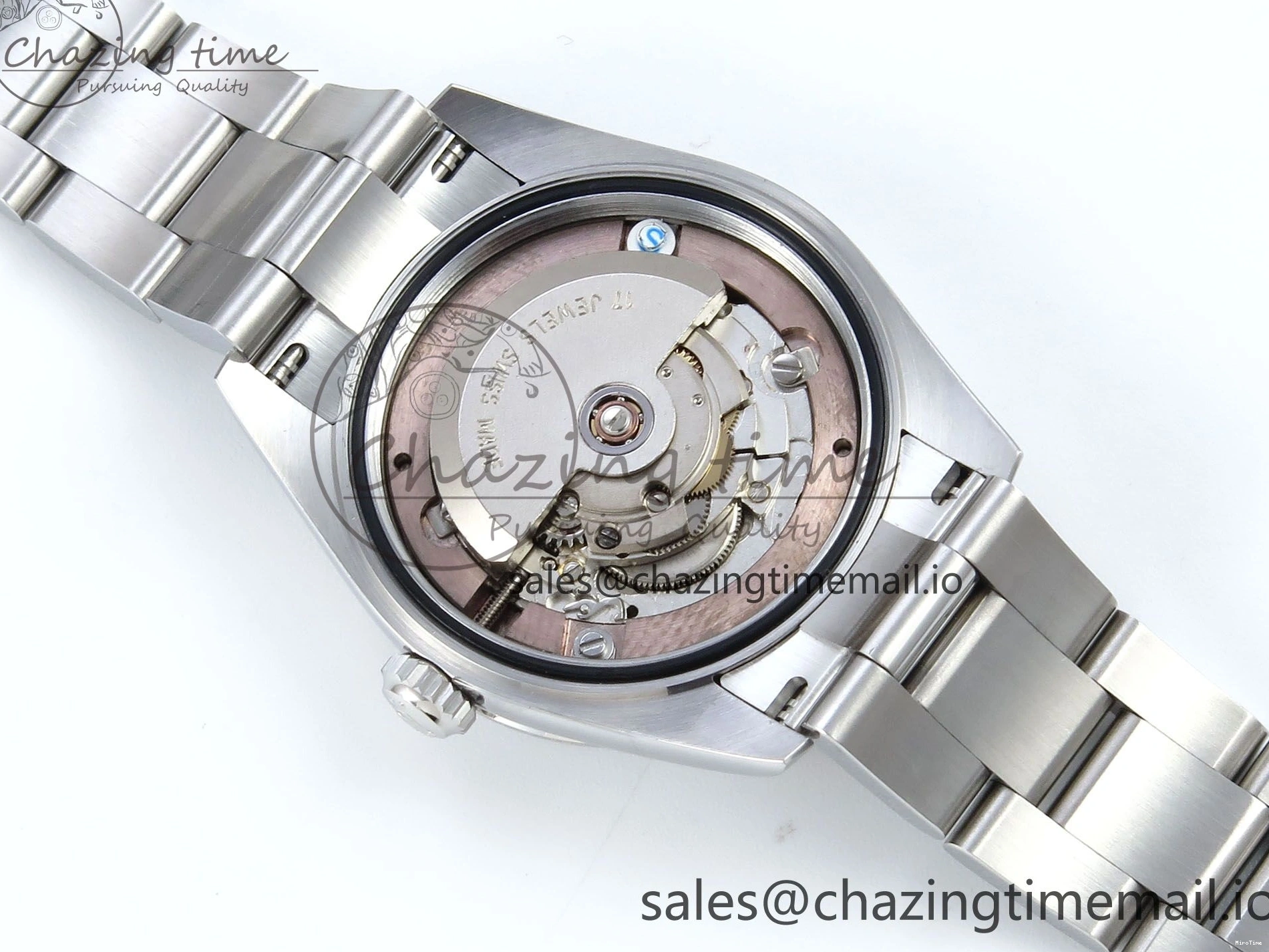 MiroTime 0417 DateJust 31 278274 ARF 1:1 Best Edition 904L Steel Blue Dial Stick Marker on SS Oyster Bracelet ETA MultiPurpose 554